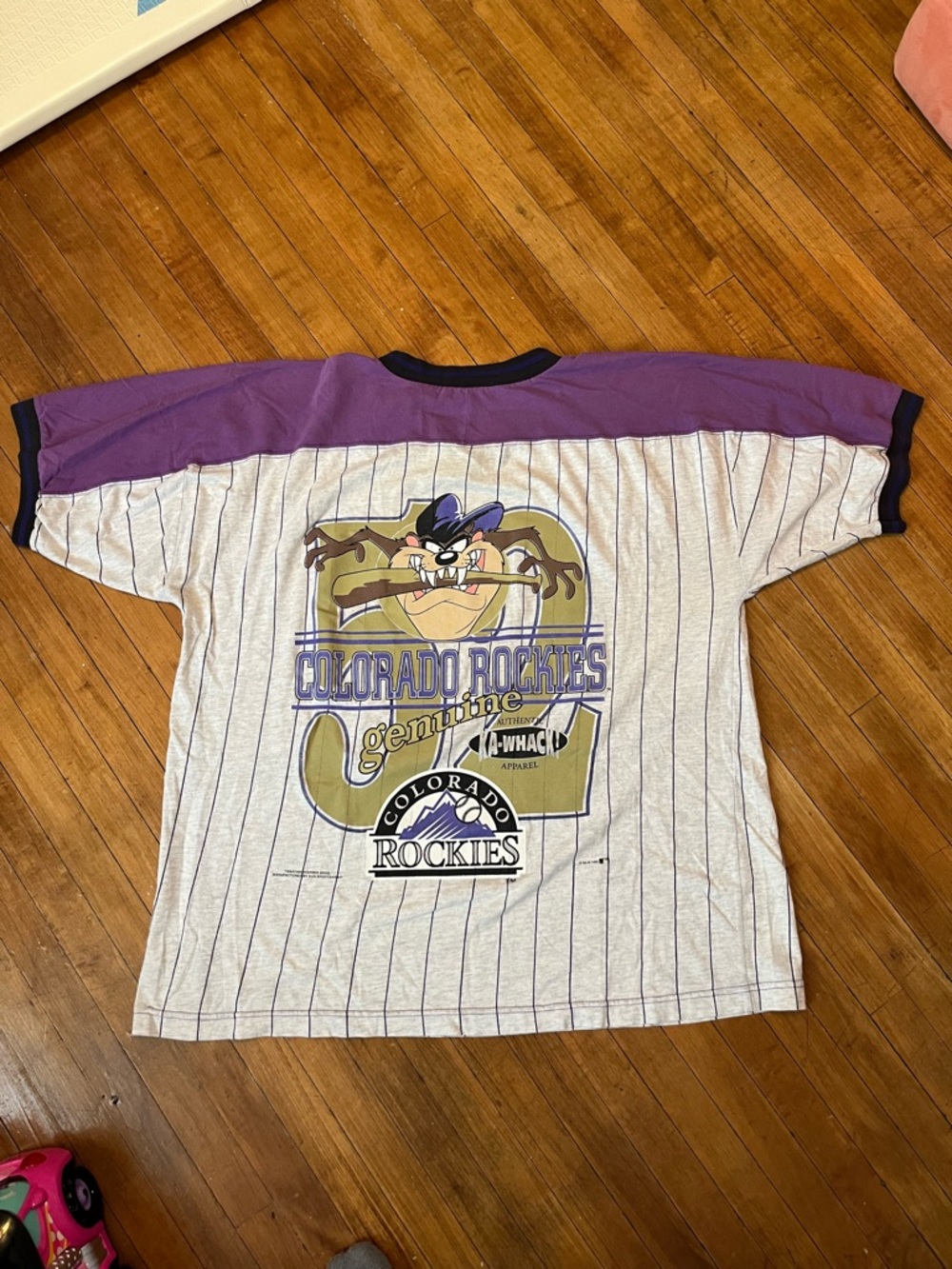 Vintage 1990s Colorado Rockies Taz Tee